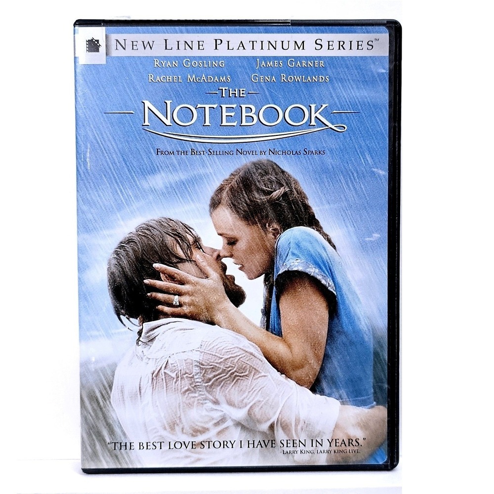 The Notebook DVD 2004 Romance Movie Ryan Gosling Rachel‎ McAdams